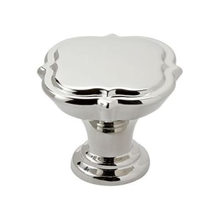 Amerock 1.37 in. Knob Grace Revitalize, Polished Nickel A36628 PN
